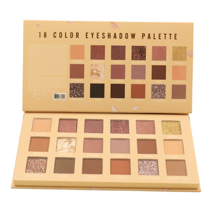 S. He 18 Color Eyeshadow Palette SP17 (6PK)