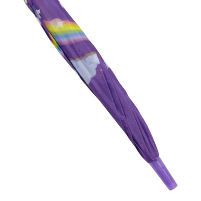 Kids Unicorn Print Plastic Auto Open Fold Umbrella UM3623 (12pc)