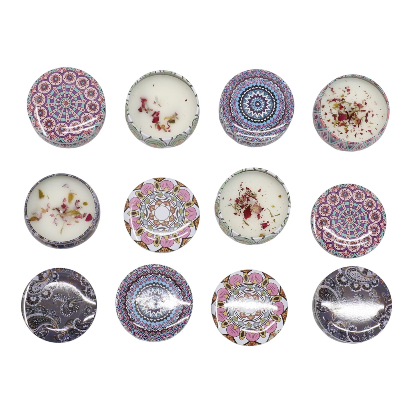 Bohemia 6pcs Fragrance Scented Candle AC5113-1 (3Pack)