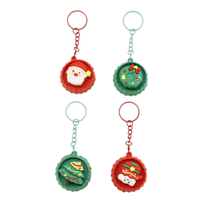 Christmas Keyboard Keycap Fidget Keychain Toy KC6909-3 (12)