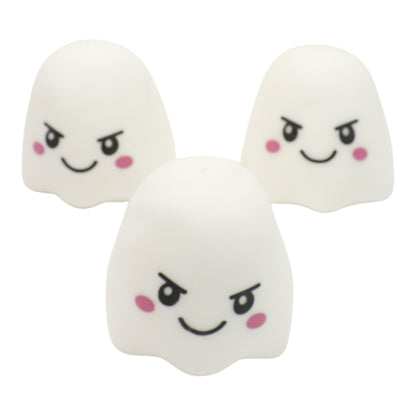 Jumbo 6 Inch Halloween Ghost Fluffy Squishy Toy SS6813-34 (4PC)