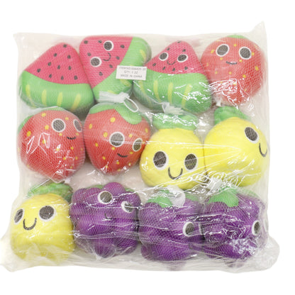 Cute Fruit  Foam Sponge Squishy Toy SS6425-20 (12PC)