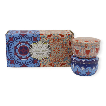 Bohemia 2pcs Fragrance Scented Candle SS51113-12 (3Pack)