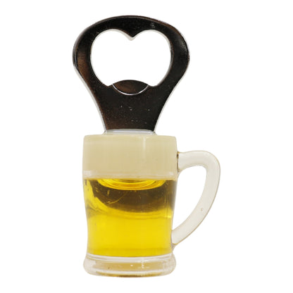Mini Beer Mug Bottle Opener with Magnetic BO720-1. (12PC)