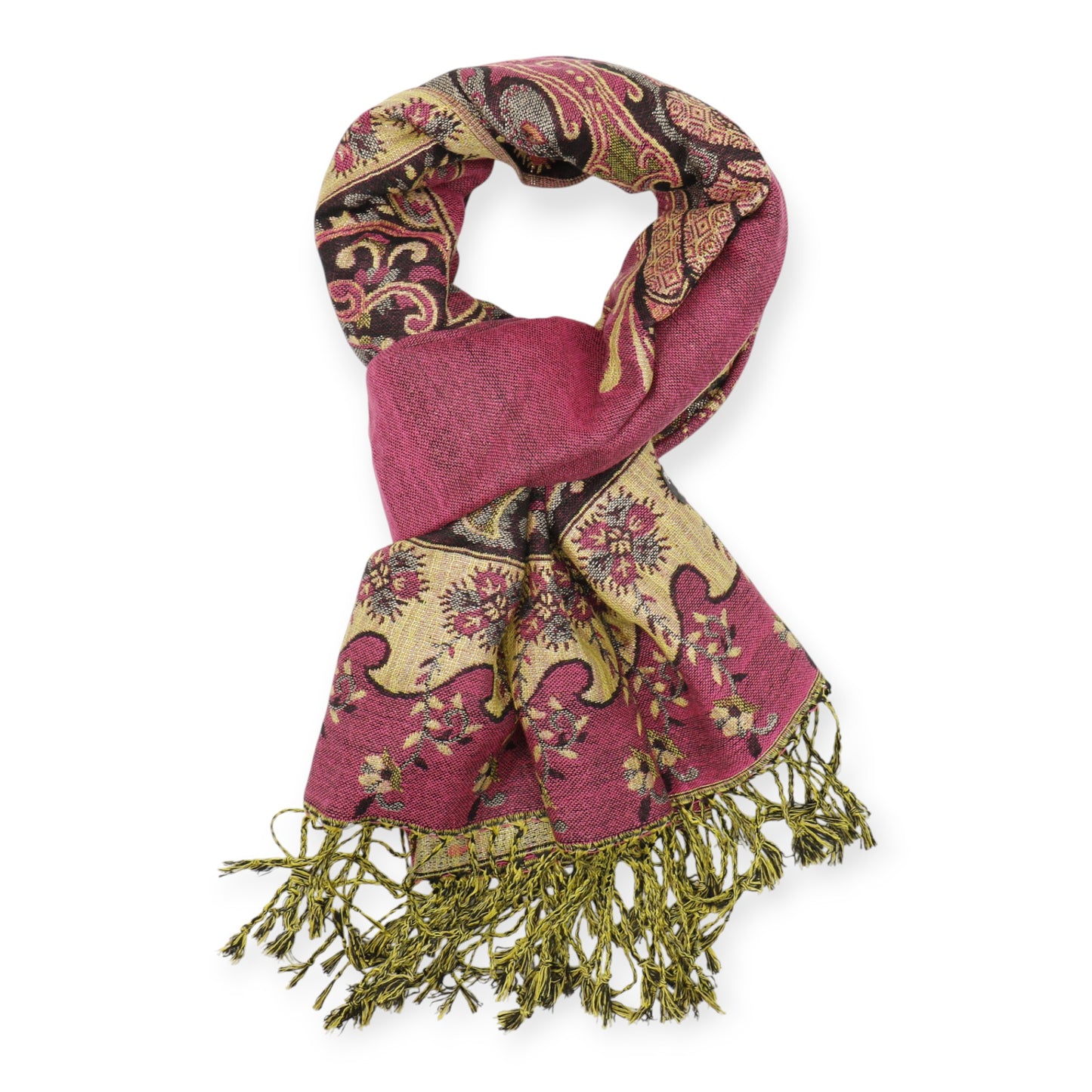 Metallic Pashmina Butterfly SCF4815-9. (12PC)