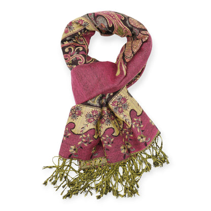 Metallic Pashmina Butterfly SCF4815-9. (12PC)