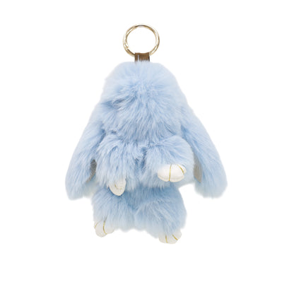 Cut Rabbit Pom Pom Key Chain KC0225-5. (3PC)