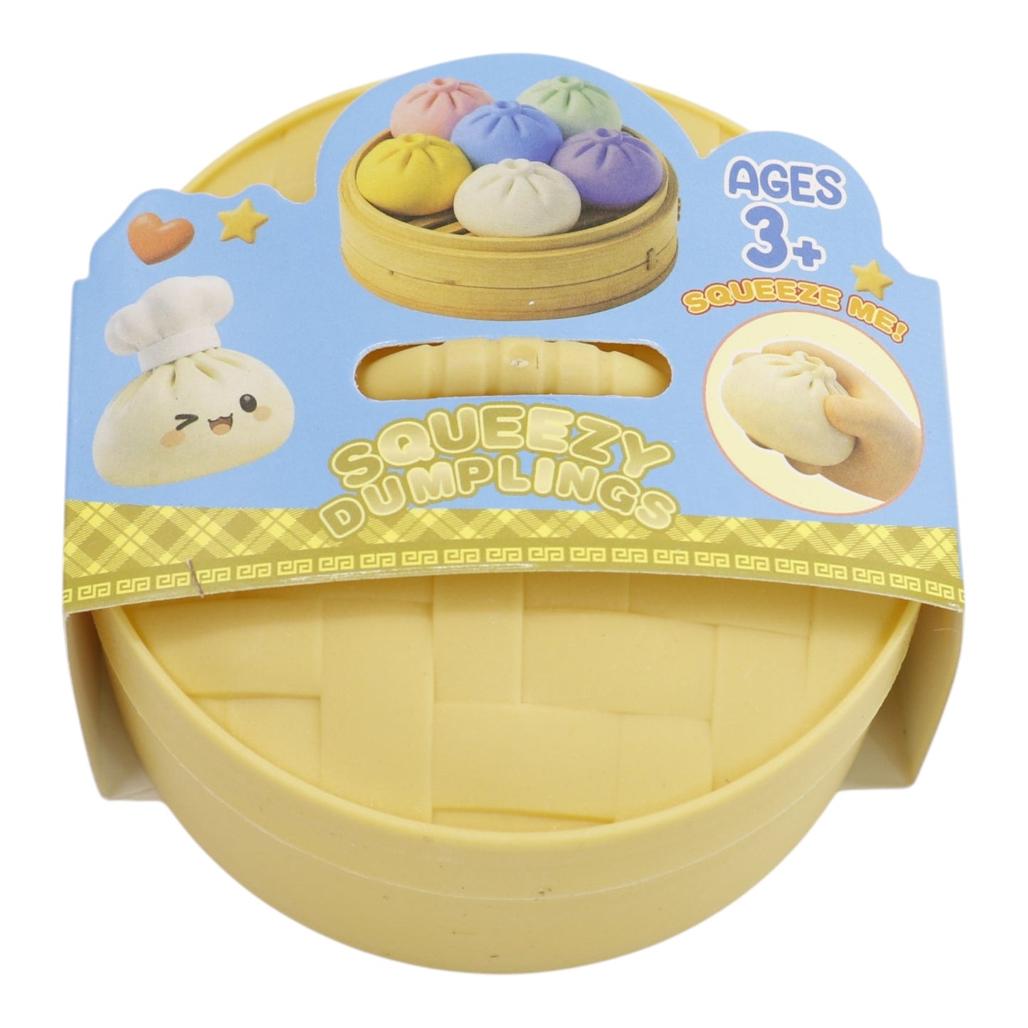 Glitter Maltose Sugar Squishy Dumpling Toy TR6517-1 (12PC)