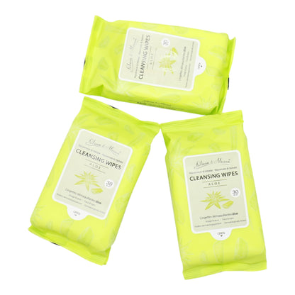 Aloe Cleansing Makeup Remover Wipes MIT004 (6PK)