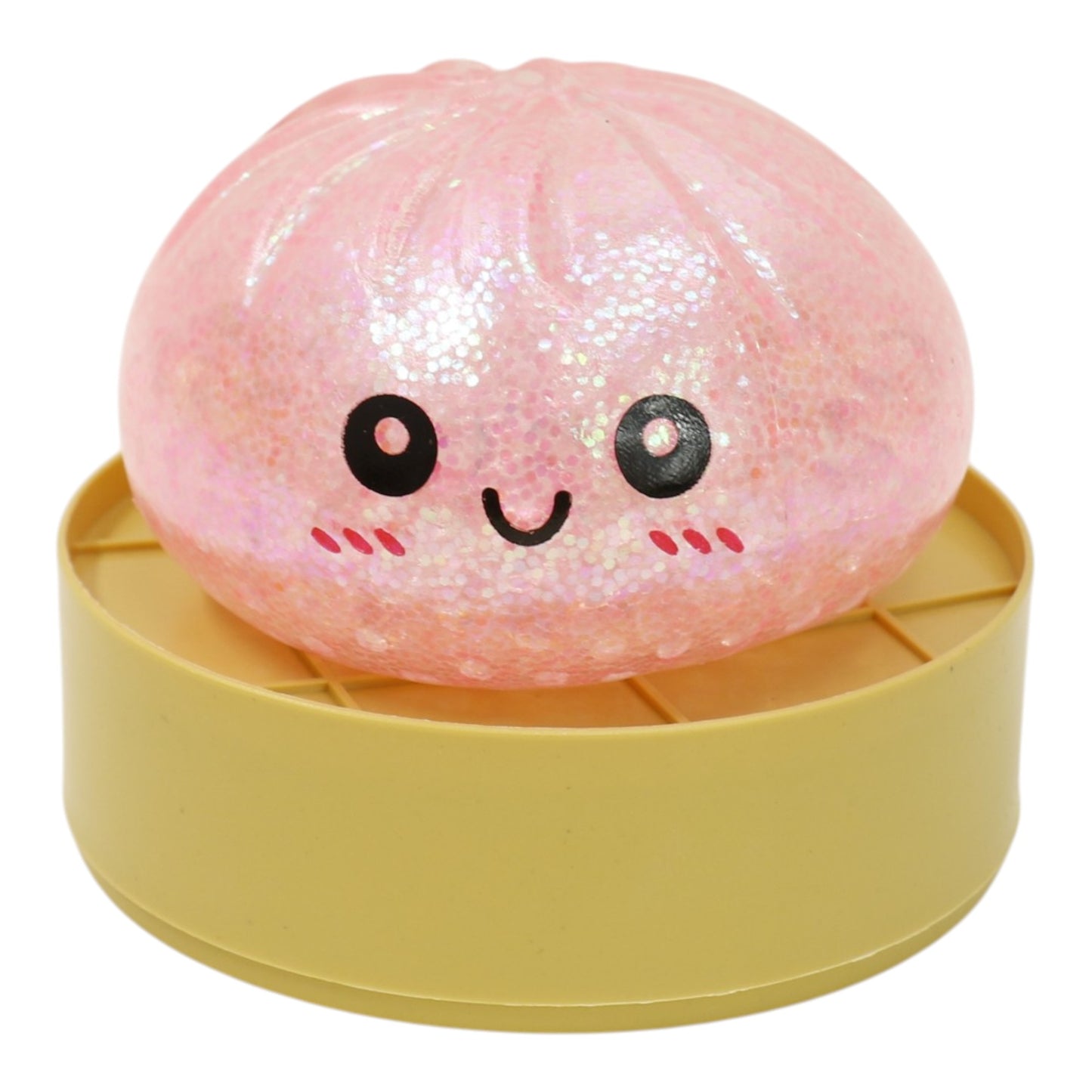 Glitter Squishy Dumpling Filled With Beads Toy SS417-3(12PC)