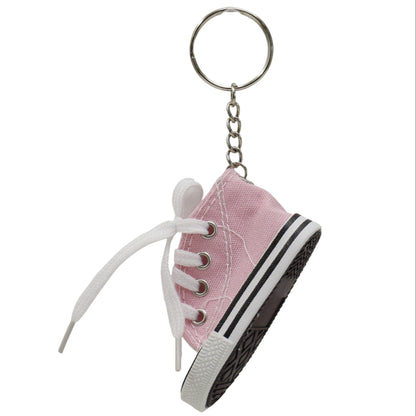 Cute Canvas Rubber Sole Sneakers Key Chain KC5909-4 (12PC)