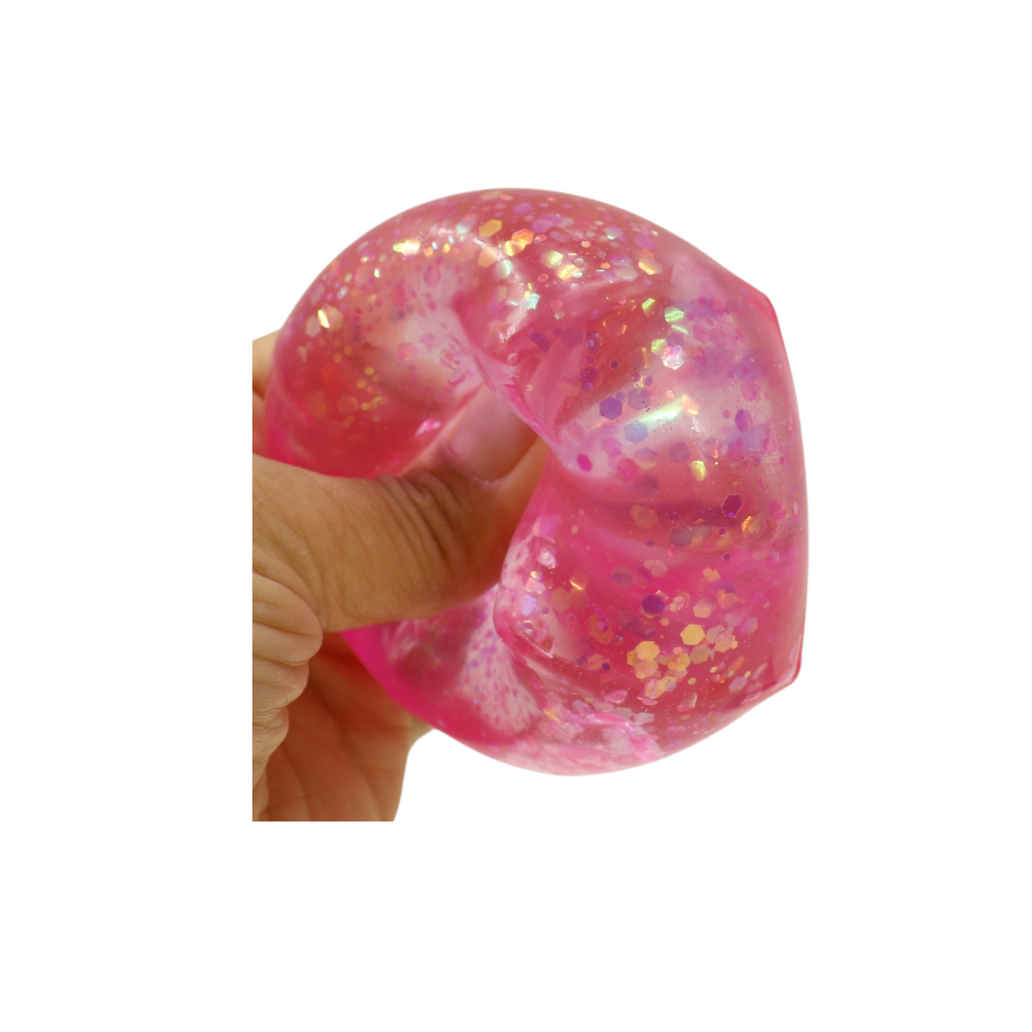 Colorful Glitter Cube Squishy Toy SS6510-52. (12PC)