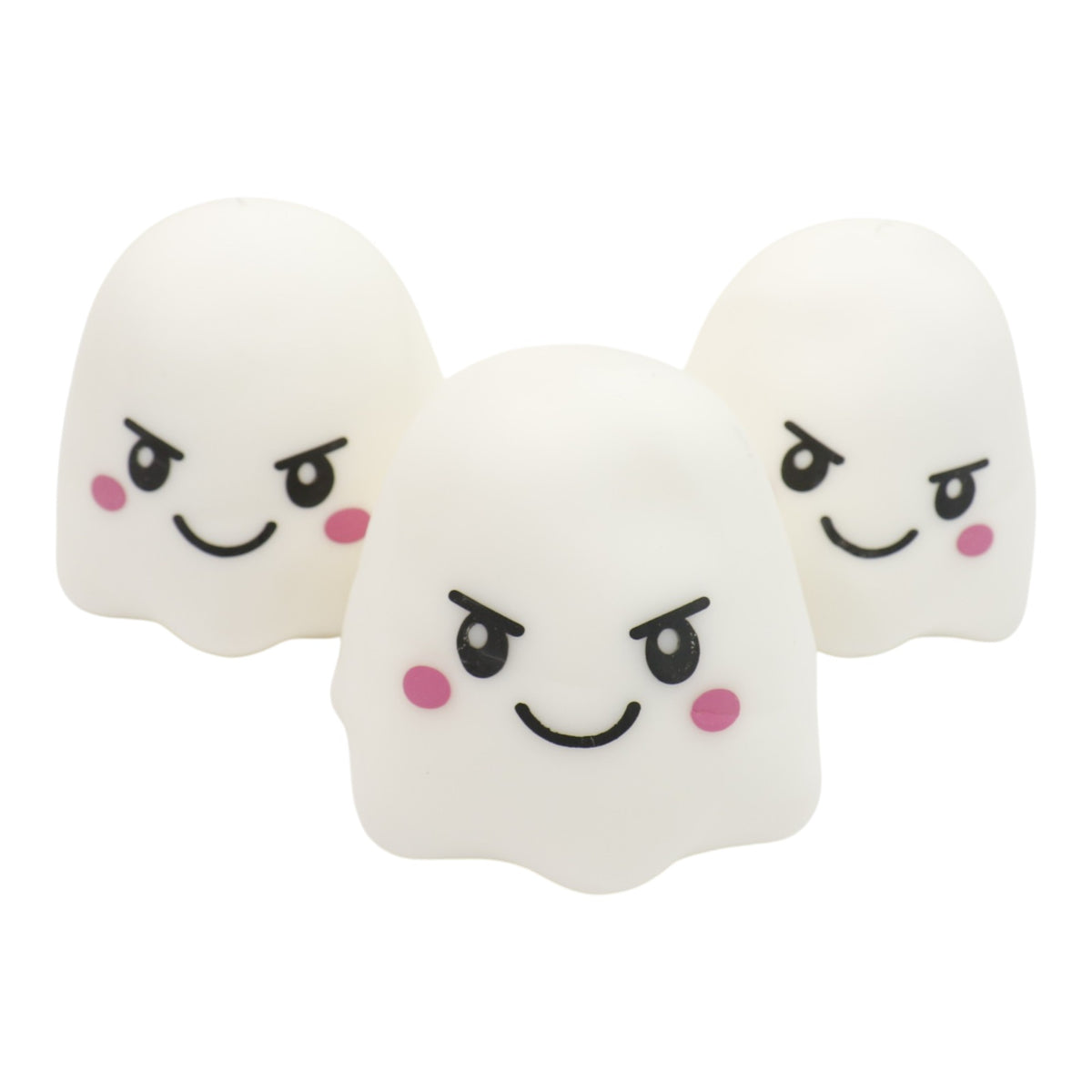 Jumbo 6 Inch Halloween Ghost Fluffy Squishy Toy SS6813-34 (4PC)