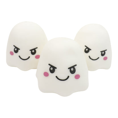 Jumbo 6 Inch Halloween Ghost Fluffy Squishy Toy SS6813-34 (4PC)