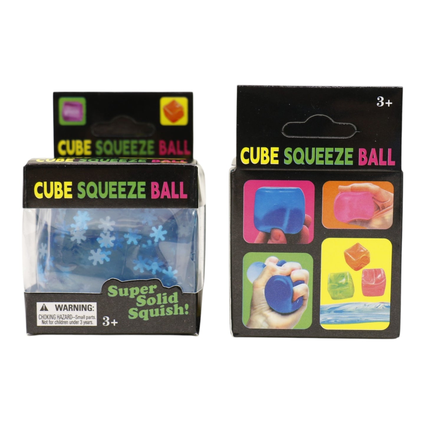 Blue Snow Flower Cube Maltose Putty Filled Squishy TY6422-20 (12PC)