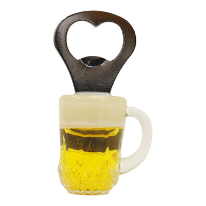 Mini Beer Mug Bottle Opener with Magnetic BO720-1. (12PC)