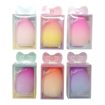 Multicolor Makeup Sponge Set 8506 (12PC)