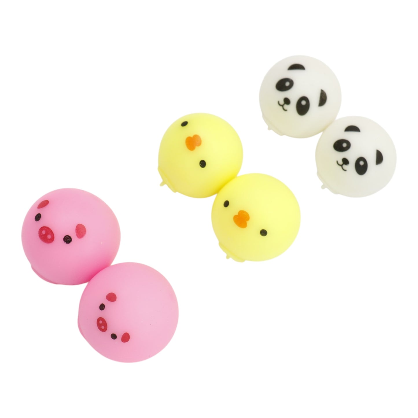 Mini Animal Ball Flour Squishy Toy JT6610-17 (12PC)