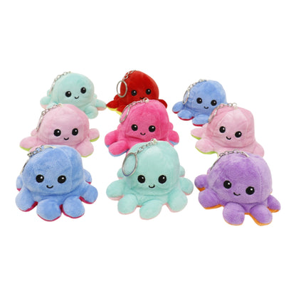 Reversible Octopus Plushie Key Chain KC1225-1. (12PC)