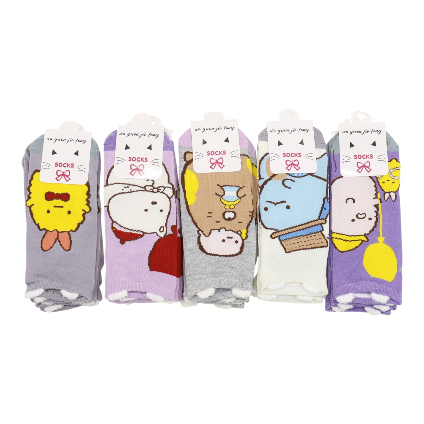 Women's Cute Cartoon Character Socks SS3208-95. (12PC)