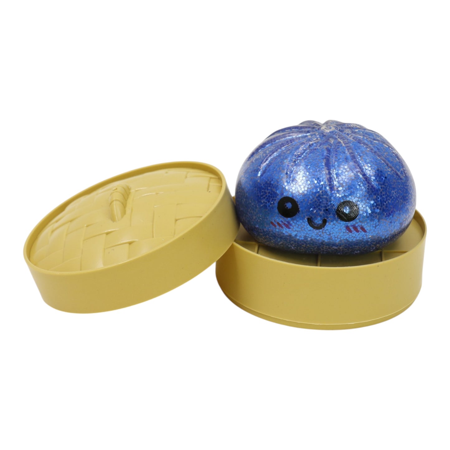 Glitter Squishy Dumpling Filled With Beads Toy SS417-3(12PC)