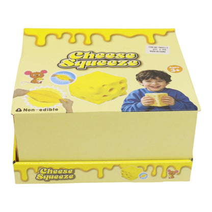 Viral Cube Cheese Squishy Toy TR6511-3 (4PC)