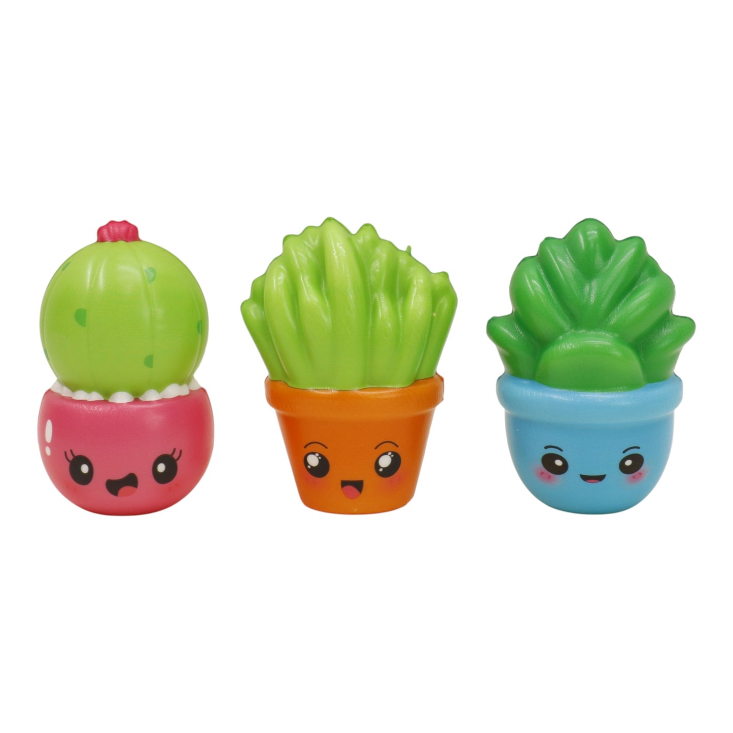 Cactus Plants Foam Sponge Squishy Toy SS6425-1 (12PC)