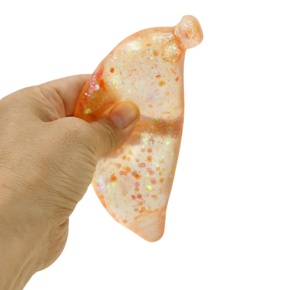 Glitter Maltose Sugar Banana Squishy Toy JT6603-18 (12PC)