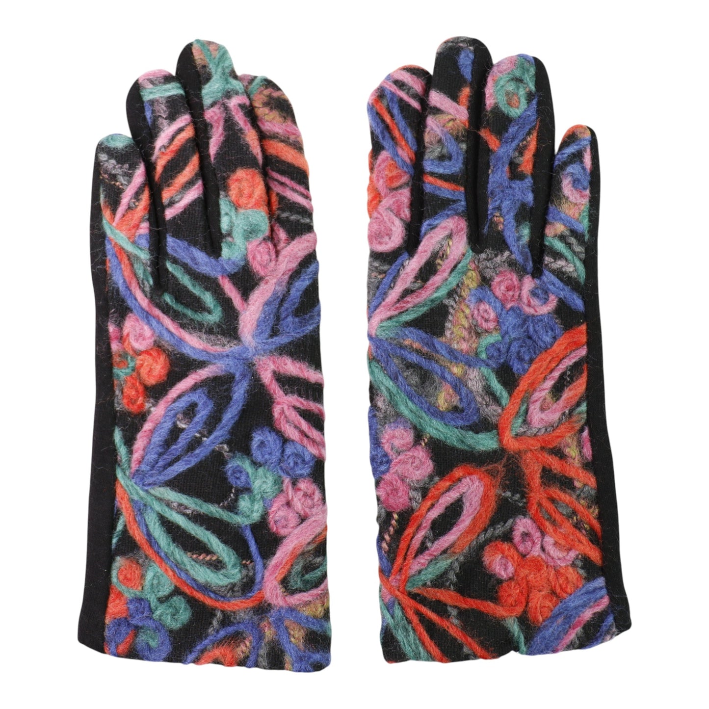 WOMEN'S PATTERN TOUCH SCREEN GLOVES GL190. (12PAIR)