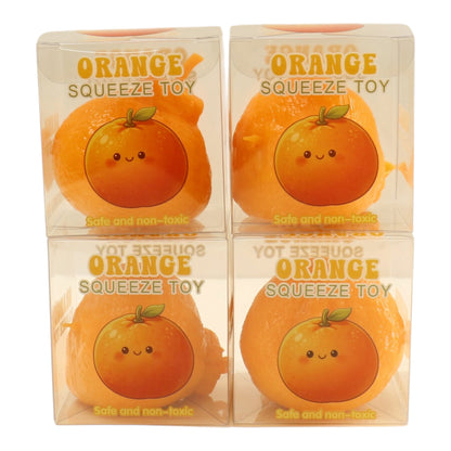 Orange Squeeze Crunchy Inside TPR Squishy Toy TR6831-9 (12PC)