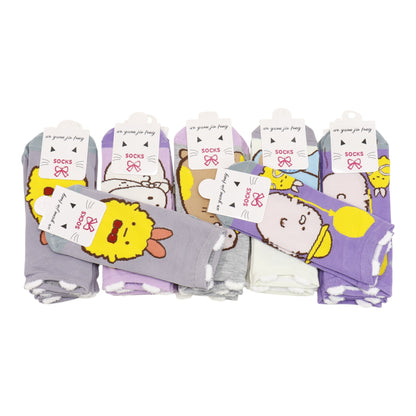 Women's Cute Cartoon Character Socks SS3208-95. (12PC)