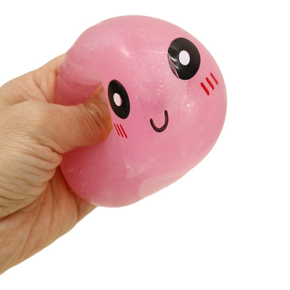 Glitter Jiggly Dumpling Squishy SS417-6 (12PC)