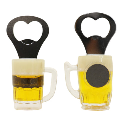 Mini Beer Mug Bottle Opener with Magnetic BO720-1. (12PC)