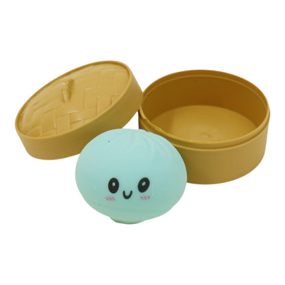 Mini Flour Squishy Dumpling With Steamer SQ6606-7! (24PC)