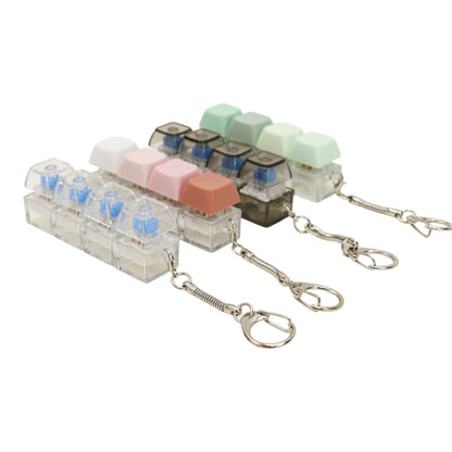 Pastel Clicky Keycap Fidget Keychain SS6426-12 (12)