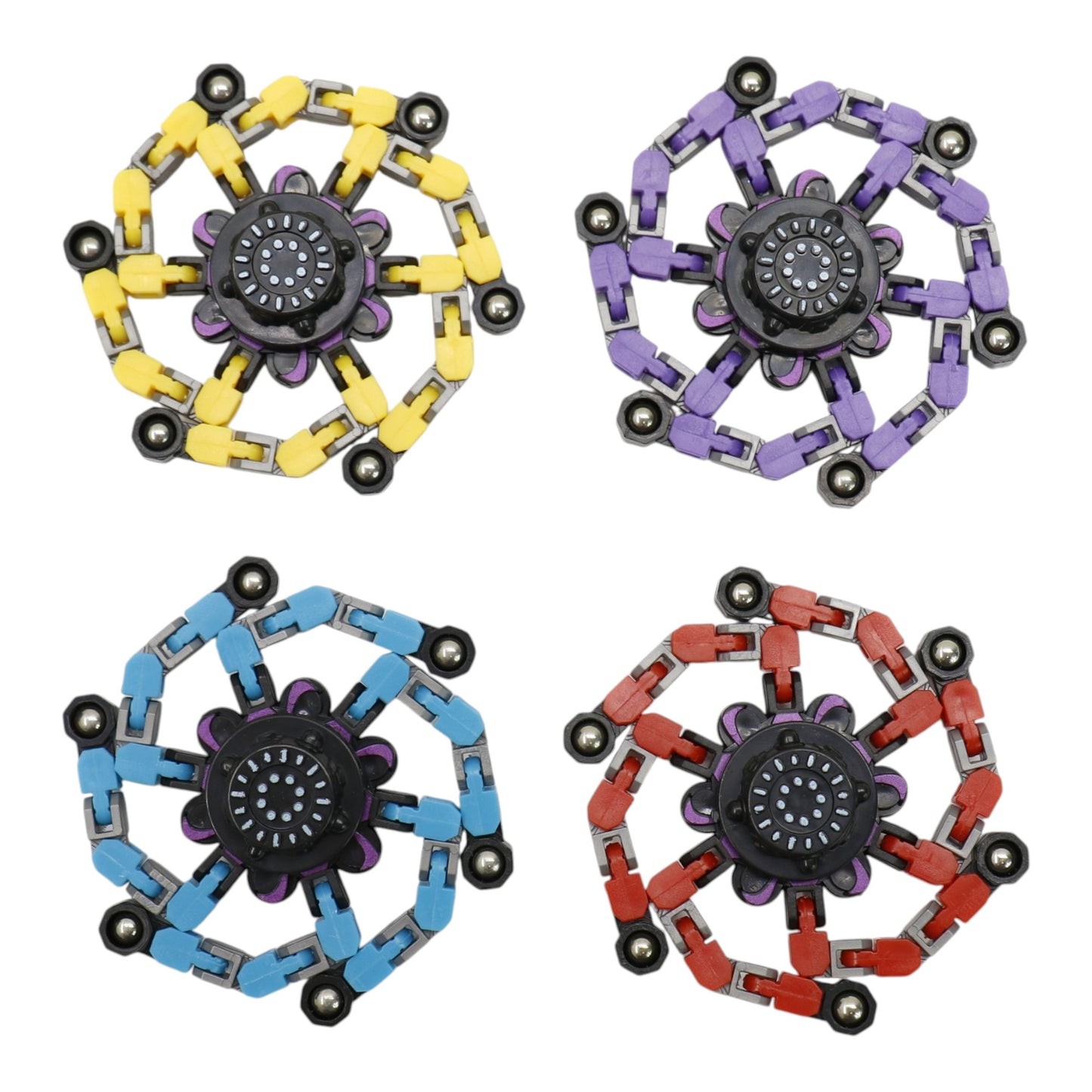 Transformable Fidget Spinner Fidget Toys JS611-7! (12PC)