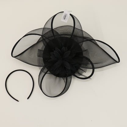 Fascinator Kentucky Derby & Tea Party Flower Feather Hat FF813(3PC)