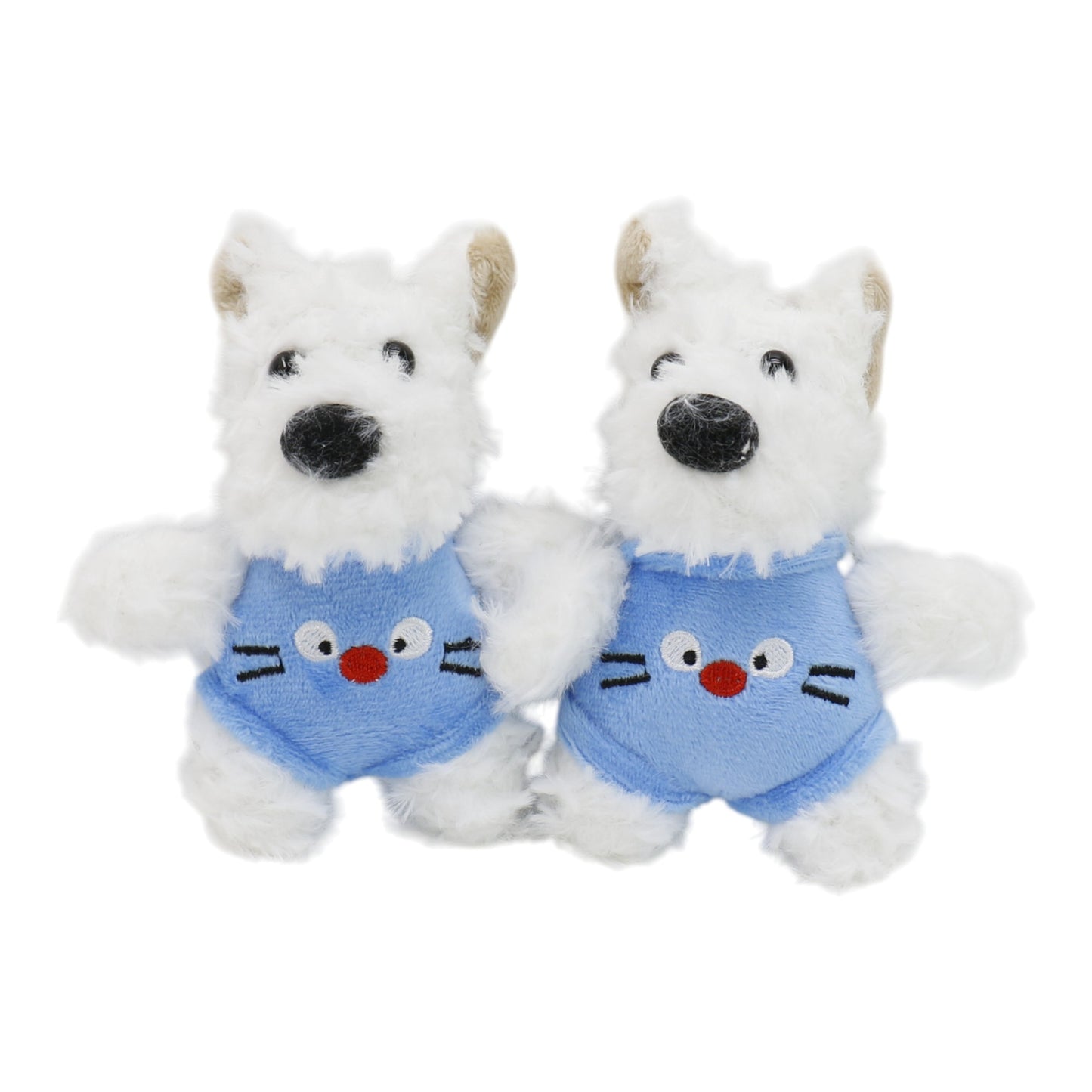 Puppy With Animal Pants Plush Key Chain SS41014-31. (12PC)