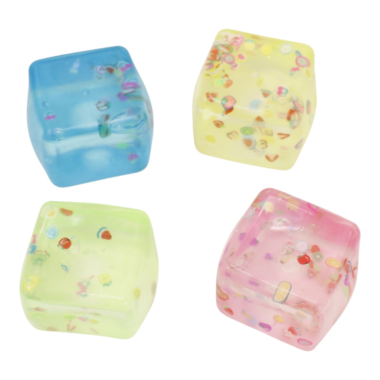 Colorful Cube Squishy Toy SQ6509-1 (12PC)