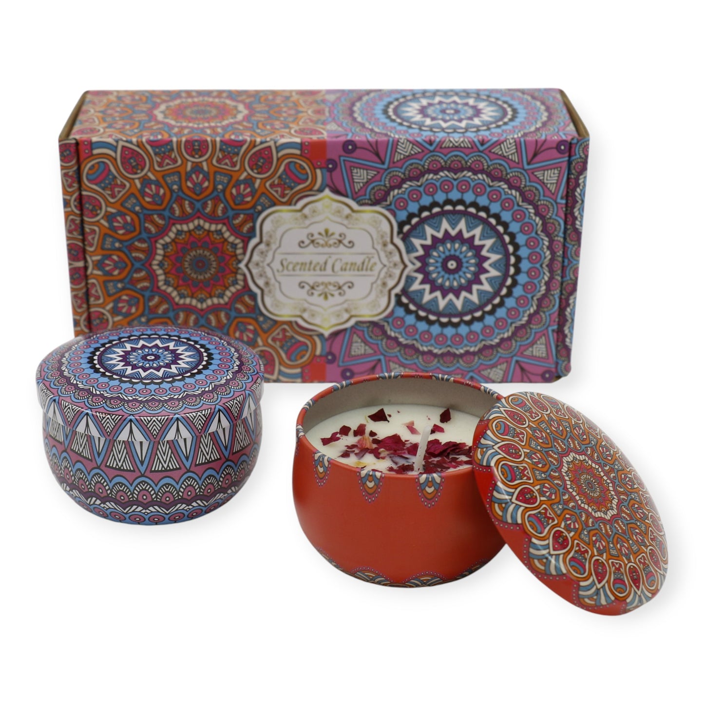 Bohemia 2pcs Fragrance Scented Candle SS51113-13 (3Pack)