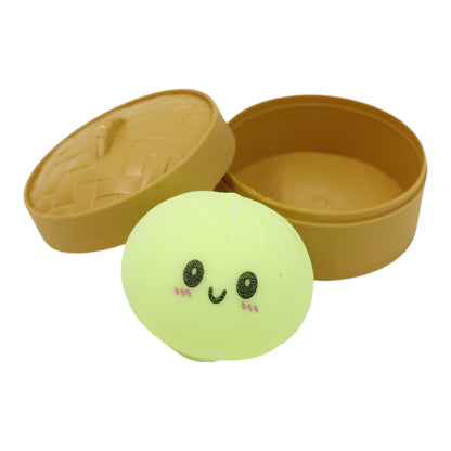 Mini Flour Squishy Dumpling With Steamer SQ6606-7! (24PC)