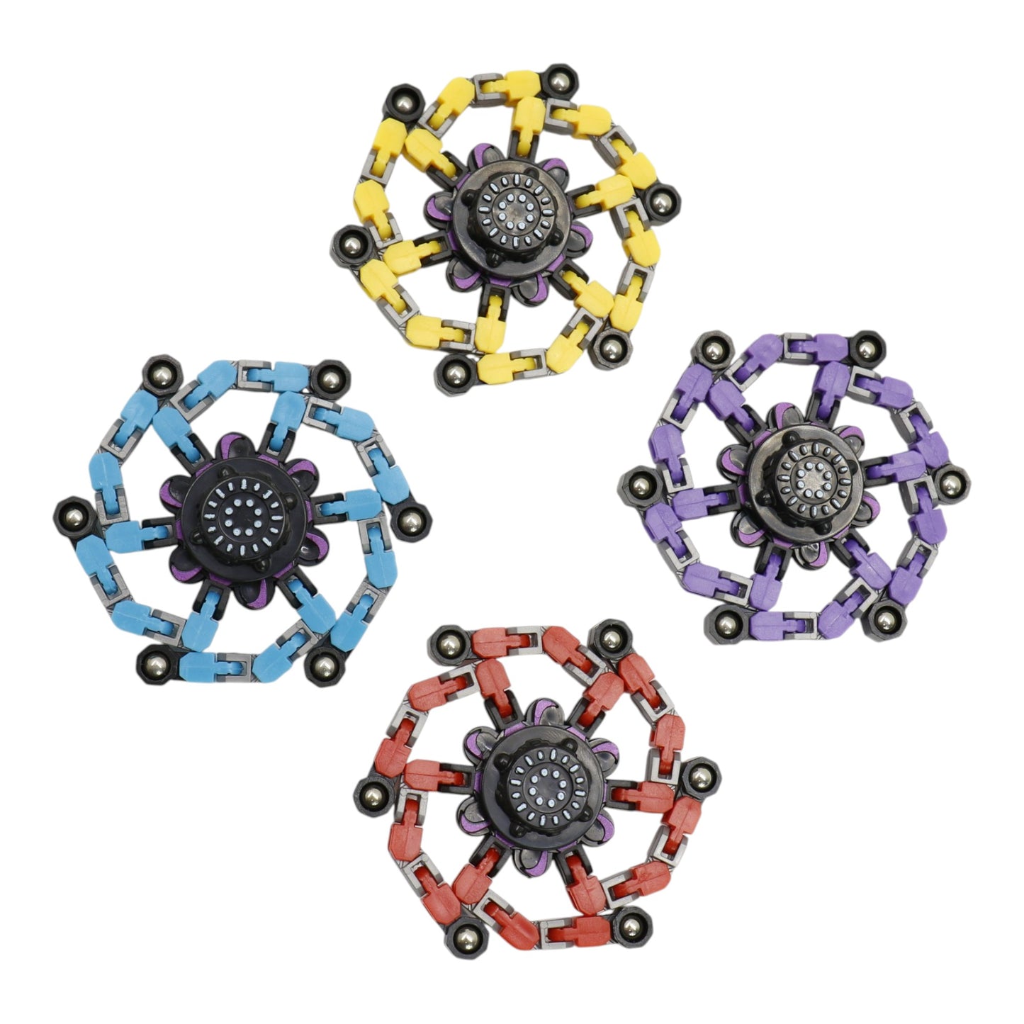 Transformable Fidget Spinner Fidget Toys JS611-7! (12PC)
