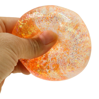 Iridescent Glitter Cube Maltose Putty Filled Squishy TY6327-11 (12PC)