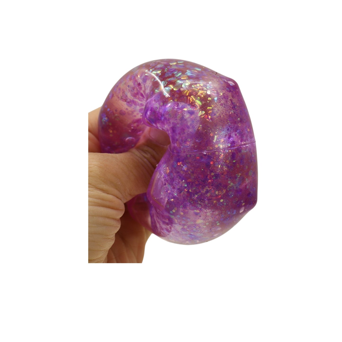 Colorful Glitter Cube Squishy Toy SS6510-52. (12PC)