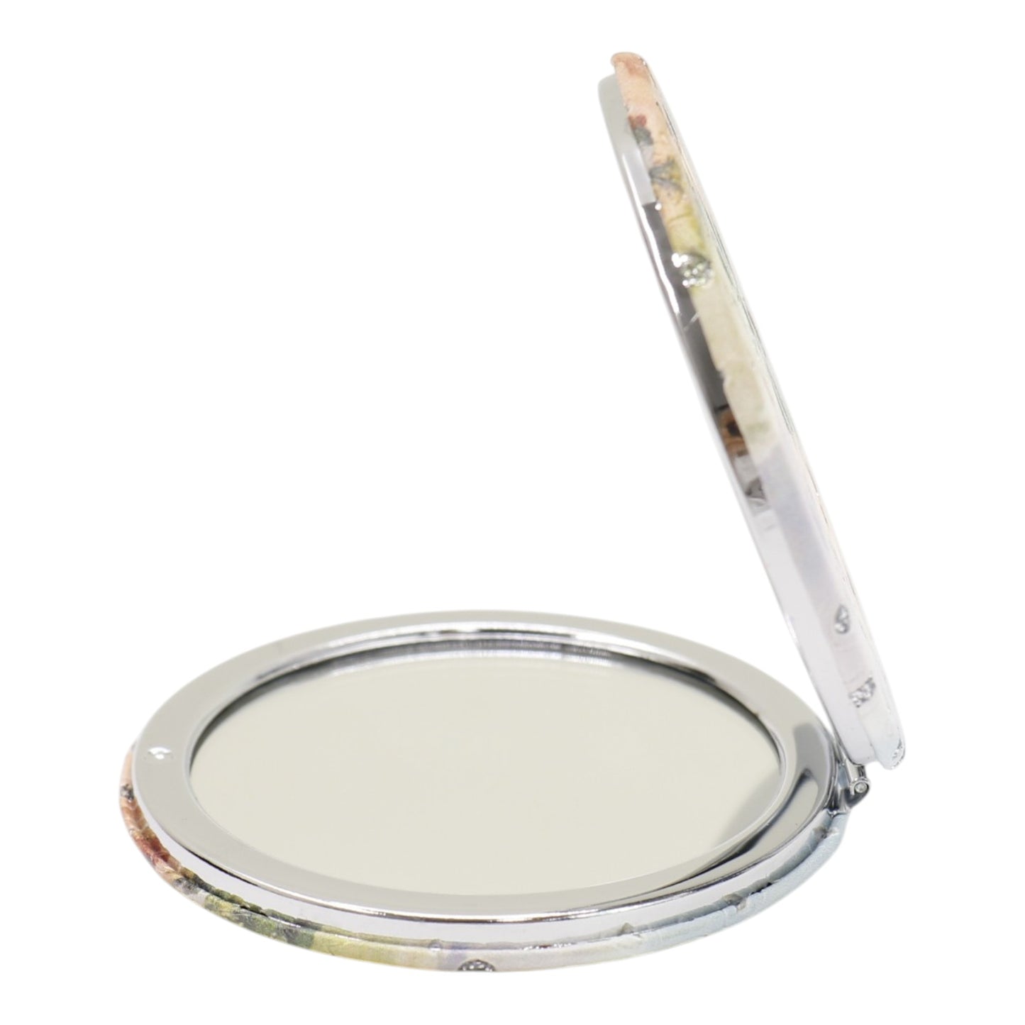 Religious Glitter Circular Compact Makeup Mirror JM6423-1 (12PC)