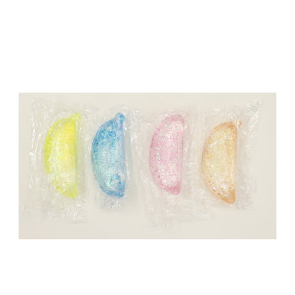 Glitter Maltose Sugar Banana Squishy Toy JT6603-18 (12PC)