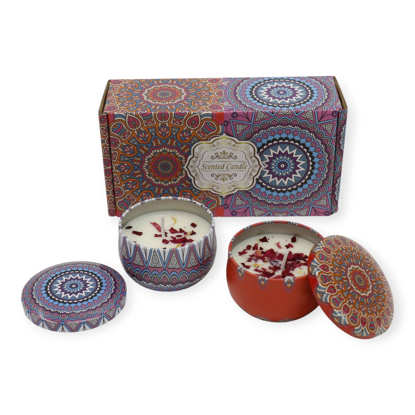 Bohemia 2pcs Fragrance Scented Candle SS51113-13 (3Pack)