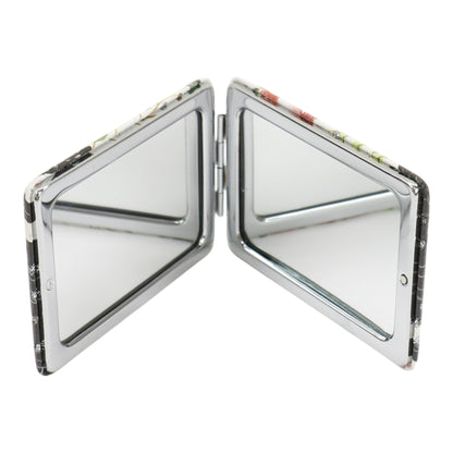 Cat Cartoon Rectangular Glitter Compact Makeup Mirror JM6423-30 (12PC)