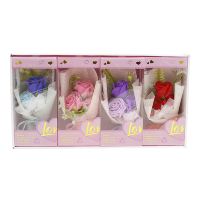 Three Rose Artificial Bouquet Gift  VT5111-5 (1 PACK )