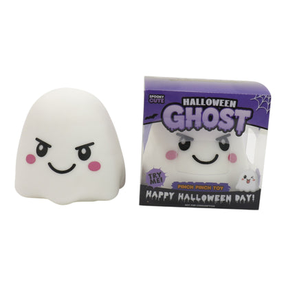 Jumbo 6 Inch Halloween Ghost Fluffy Squishy Toy SS6813-34 (4PC)
